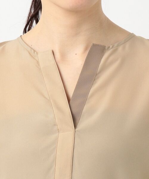 L size ONWARD(大きいサイズ) / エルサイズオンワード Tシャツ | Fabric Combi Jersey カットソー | 詳細4