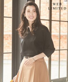 L size ONWARD(大きいサイズ) / エルサイズオンワード Tシャツ | 【セットアップ対応】ジャカード カットソー