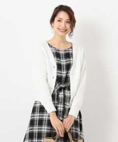 L size ONWARD(大きいサイズ) / エルサイズオンワード カーディガン・ボレロ | 【洗える】ローゲージ カーディガン