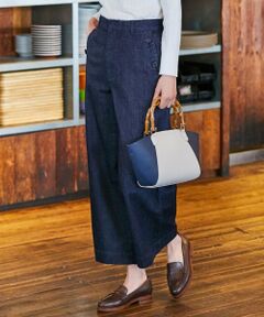 L size ONWARD(大きいサイズ) / エルサイズオンワード デニムパンツ | 【追加生産】8oz Stretch Denim ワイドパンツ