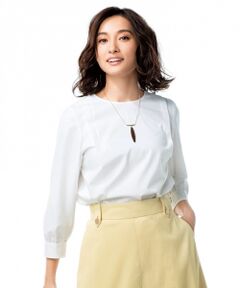 L size ONWARD(大きいサイズ) / エルサイズオンワード トップス | 【マガジン掲載】ポルトガル SOMELOS ブラウス(検索番号E37)