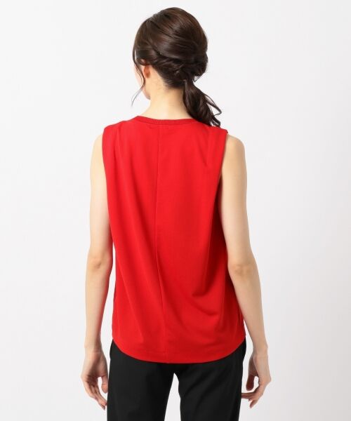 L size ONWARD(大きいサイズ) / エルサイズオンワード Tシャツ | Knit Combi Jersey カットソー | 詳細2