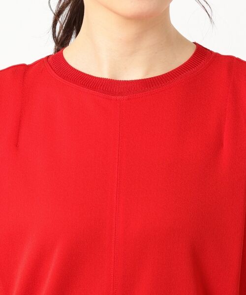 L size ONWARD(大きいサイズ) / エルサイズオンワード Tシャツ | Knit Combi Jersey カットソー | 詳細3