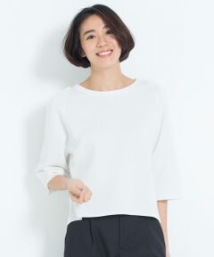 L size ONWARD(大きいサイズ) / エルサイズオンワード ニット・セーター | 【マガジン掲載】コットンアセテート ミラノリブプルオーバー(検索番号E47)