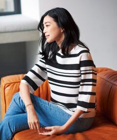 美品❣️クミキョクニット大きいサイズ23区自由区アンタイトルインディヴィICB ICB ブラウス大きいサイズ23区自由区アンタイトルインディヴィ