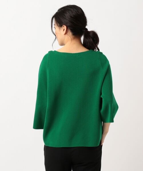 L size ONWARD(大きいサイズ) / エルサイズオンワード ニット・セーター | 【マガジン掲載】コットンアセテート ミラノリブプルオーバー(検索番号E47) | 詳細10