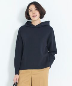 【洗える】SMOOTH PARKA ニットプルオーバー