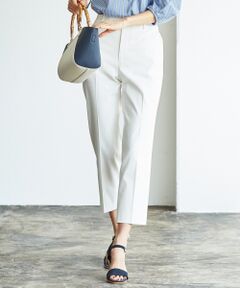 L size ONWARD(大きいサイズ) / エルサイズオンワード その他パンツ | 【UVカット】レクチュールツイル パンツ