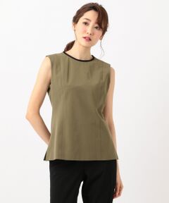 L size ONWARD(大きいサイズ) / エルサイズオンワード トップス | 【セットアップ】Composite Ox ブラウス