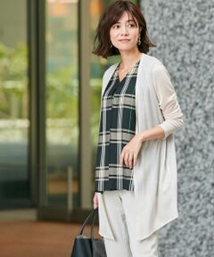 【2019初夏のWEB限定カラー】Tencel Cool ロングカーディガン