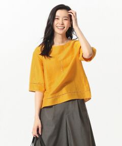 【洗える】SAFILIN LINEN カットソー