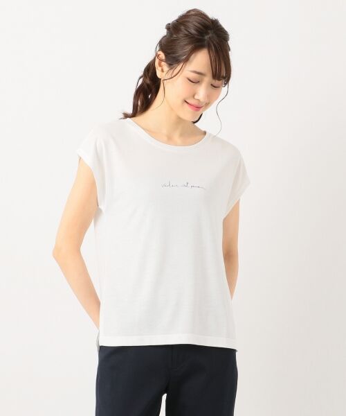 L size ONWARD(大きいサイズ) / エルサイズオンワード Tシャツ | バックプリントロゴ Tシャツ | 詳細5
