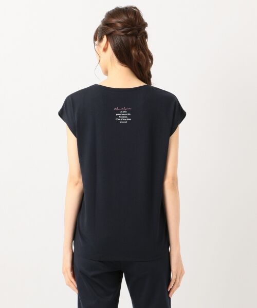 L size ONWARD(大きいサイズ) / エルサイズオンワード Tシャツ | バックプリントロゴ Tシャツ | 詳細10