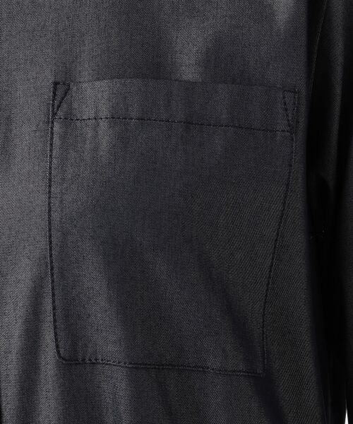 L size ONWARD(大きいサイズ) / エルサイズオンワード ミニ丈・ひざ丈ワンピース | 【洗える・色落ちしない】TENCEL DENIM ワンピース | 詳細12