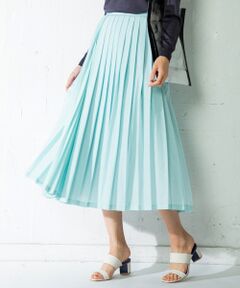 【竹下玲奈さん着用】Sheer Pleats スカート