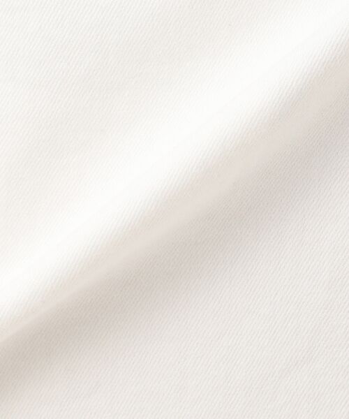 L size ONWARD(大きいサイズ) / エルサイズオンワード ミニ・ひざ丈スカート | 【洗える】White デニムスカート | 詳細8