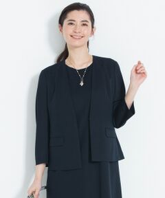 【洗える】AIRY JERSEY ジャケット