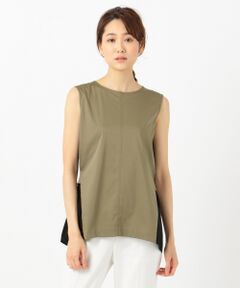 Fabric Combi Jersey ノースリーブ カットソー