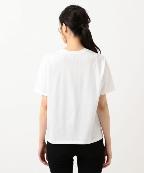 L size ONWARD(大きいサイズ) / エルサイズオンワード Tシャツ | プリントTEE2 半袖Tシャツ | 詳細5