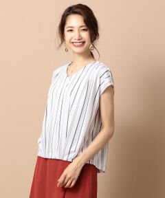 L size ONWARD(大きいサイズ) / エルサイズオンワード Tシャツ | 【UVケア・接触冷感・消臭効果】エアリードレープスムース カットソー