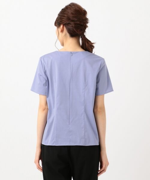 L size ONWARD(大きいサイズ) / エルサイズオンワード Tシャツ | 【洗える】DOUBLE CLOTH JERSEY カットソー | 詳細4