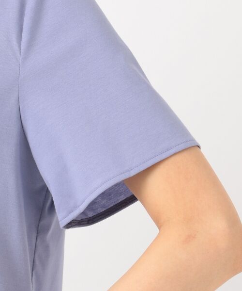 L size ONWARD(大きいサイズ) / エルサイズオンワード Tシャツ | 【洗える】DOUBLE CLOTH JERSEY カットソー | 詳細6