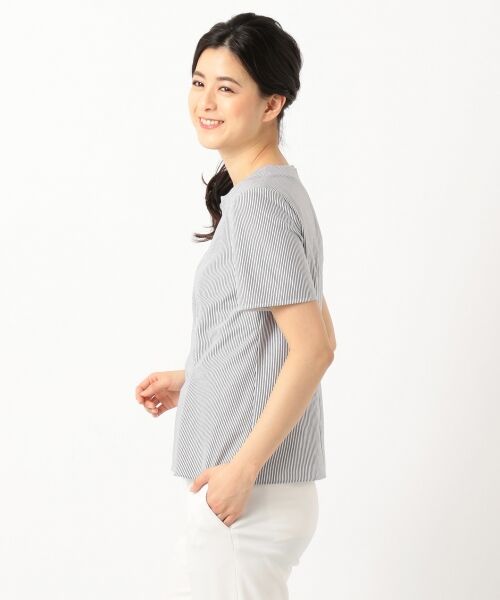 L size ONWARD(大きいサイズ) / エルサイズオンワード Tシャツ | 【洗える】DOUBLE CLOTH JERSEY カットソー | 詳細11