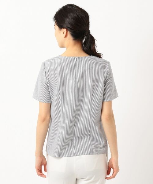 L size ONWARD(大きいサイズ) / エルサイズオンワード Tシャツ | 【洗える】DOUBLE CLOTH JERSEY カットソー | 詳細12