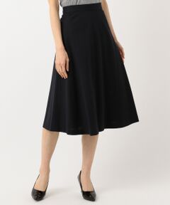 L size ONWARD(大きいサイズ) / エルサイズオンワード ミニ・ひざ丈スカート | 【シワになりにくい・洗える】サッカージャージー スカート