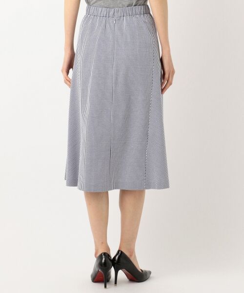 L size ONWARD(大きいサイズ) / エルサイズオンワード ミニ・ひざ丈スカート | 【シワになりにくい・洗える】サッカージャージー スカート | 詳細7