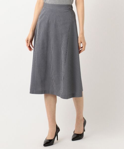 L size ONWARD(大きいサイズ) / エルサイズオンワード ミニ・ひざ丈スカート | 【シワになりにくい・洗える】サッカージャージー スカート | 詳細15