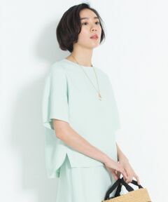 【洗える】LINEN OX ブラウス