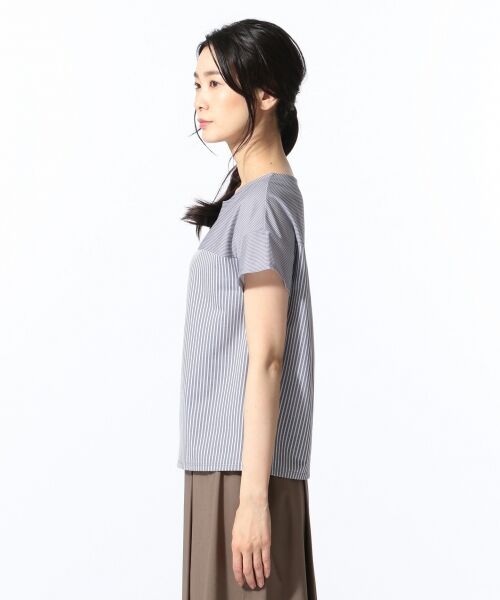 L size ONWARD(大きいサイズ) / エルサイズオンワード Tシャツ | 【日本製】J-CAMICIE 半袖カットソー | 詳細3