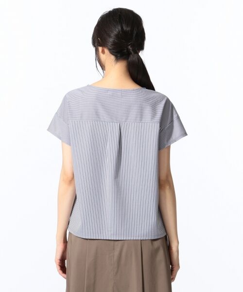 L size ONWARD(大きいサイズ) / エルサイズオンワード Tシャツ | 【日本製】J-CAMICIE 半袖カットソー | 詳細4