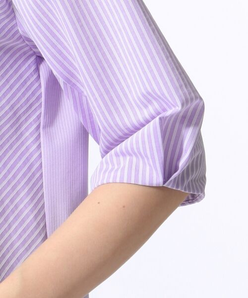 L size ONWARD(大きいサイズ) / エルサイズオンワード Tシャツ | 【日本製】J-CAMICIEボリューム袖 カットソー | 詳細8