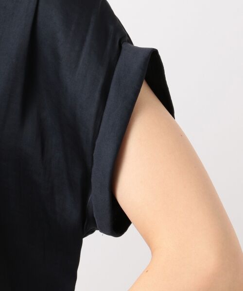 L size ONWARD(大きいサイズ) / エルサイズオンワード Tシャツ | 【洗える】VINTAGE SATIN カットソー | 詳細10