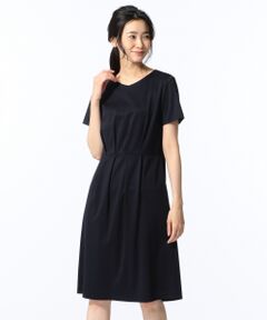 L size ONWARD(大きいサイズ) / エルサイズオンワード ミニ丈・ひざ丈ワンピース | 【ニオイ菌を抑える】ハイゲージオックスニット ワンピース