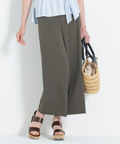 L size ONWARD(大きいサイズ) / エルサイズオンワード その他パンツ | 【洗える】GEORGETTE ワイドパンツ