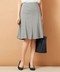 L size ONWARD(大きいサイズ) / エルサイズオンワード ミニ・ひざ丈スカート | 【ニオイ菌を抑える】ハイゲージオックスニット スカート