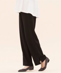 SOFT VISCOSE PONTE ワイドパンツ
