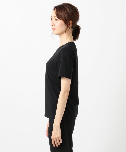L size ONWARD(大きいサイズ) / エルサイズオンワード Tシャツ | Cotton Jersey ロゴTシャツ | 詳細1