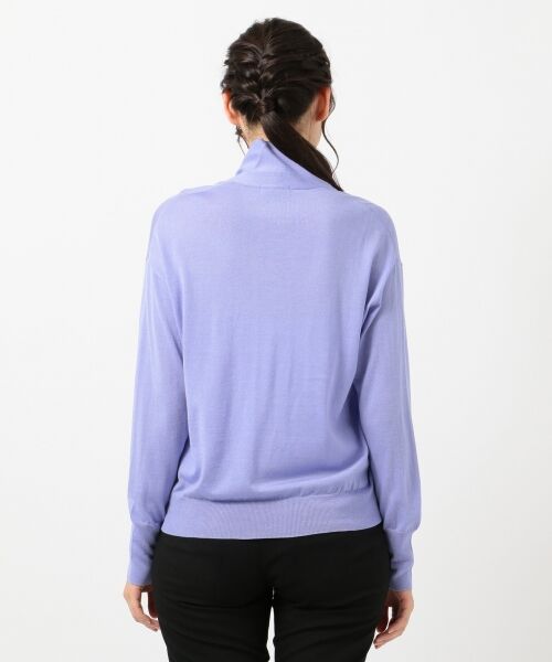 L size ONWARD(大きいサイズ) / エルサイズオンワード ニット・セーター | Wool Silk Cashmere ニュアンスネック ニット | 詳細16