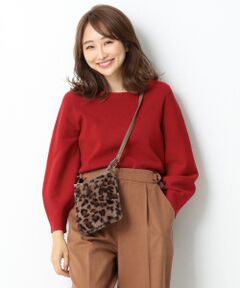 L size ONWARD(大きいサイズ) / エルサイズオンワード ニット・セーター | 【洗える】オータムパフスリーブ ニット