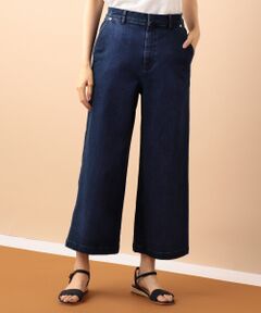 【WEB限定色あり】10oz Stretch Denim 美脚ワイドパンツ