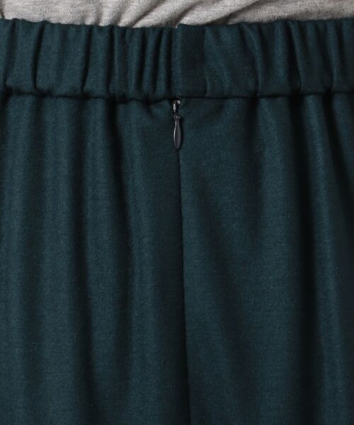 L size ONWARD(大きいサイズ) / エルサイズオンワード ミニ・ひざ丈スカート | 【洗える】ウールスムースジャージー スカート | 詳細10