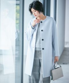 L size ONWARD(大きいサイズ) / エルサイズオンワード その他アウター | Wool Beaver 2wayコート