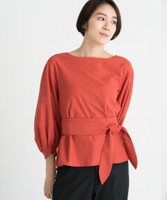 L size ONWARD(大きいサイズ) / エルサイズオンワード Tシャツ | 【洗える】TWIST PLAIN ジャージーカットソー