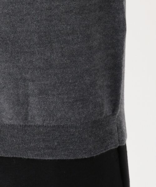 L size ONWARD(大きいサイズ) / エルサイズオンワード ニット・セーター | 【シルク＆カシミヤ混】Wool Silk Cashmere ハイネックニット | 詳細5