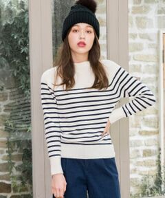 L size ONWARD(大きいサイズ) / エルサイズオンワード ニット・セーター | 【L'aube】MOCHIMOCHI ニット