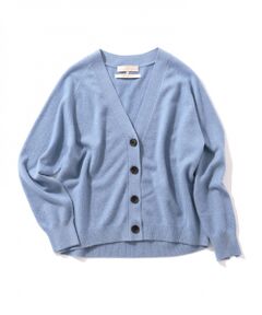 L size ONWARD(大きいサイズ) / エルサイズオンワード ニット・セーター | 【亜希さん着用】ピュアカシミヤミルド Vネックカーディガン(検索番号Q45)